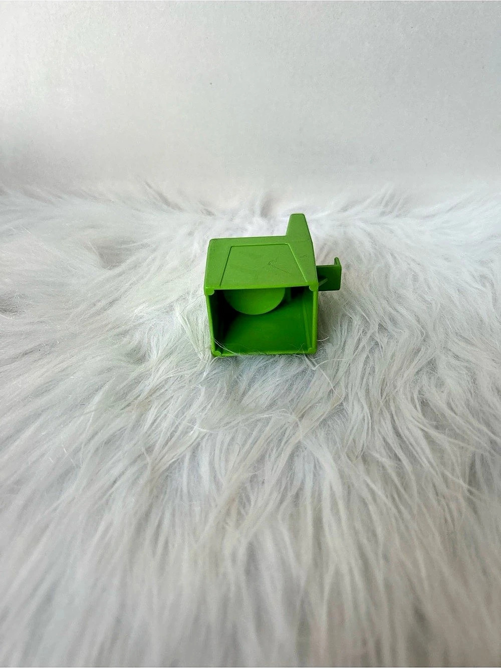 Vintage Fisher Price little people green chair